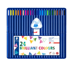 Crayons de couleur Staedtler Ergosoft triangulaire assorti 24pcs