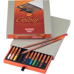 Crayons Couleur Bruynzeel Colour Box 12 couleurs assorties