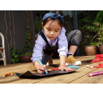 Kleurpotloden STABILO 880 woody 3 in 1 assorti etui à 10 stuks