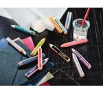 Crayon de couleur STABILO Woody 880 3-en-1 Arty + taille-crayon assorti 10 pièces