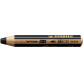 Kleurpotloden STABILO 880 woody 3 in 1 multitalent zwart