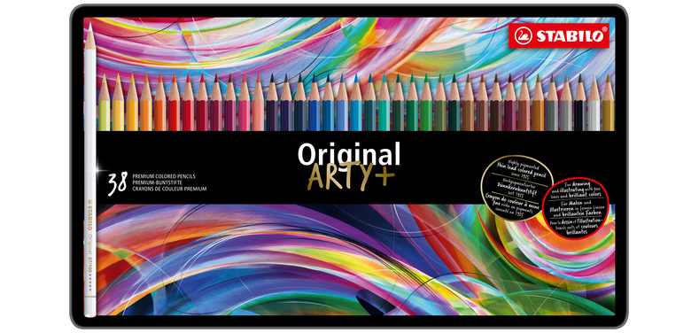 STABILO 8778 Original Arty Buntstifte, sortiert, Box mit 38 Stück