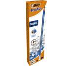 BIC Evolution Dreikant-Bleistift mit Radiergummikappe