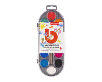 Peinture à l'eau Bruynzeel Kids set 12 pastilles assorti