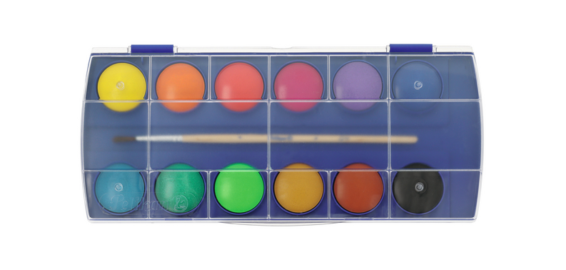 Boîte Aquarelle Pelikan 721670 22 couleurs assorti