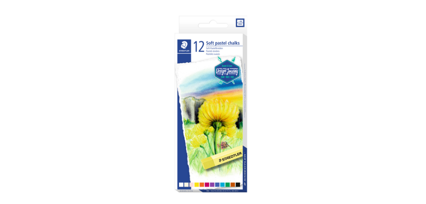 Craie pastel Staedtler Karat douce assorti 12 pièces