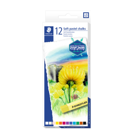 Craie pastel Staedtler Karat douce assorti 12 pièces