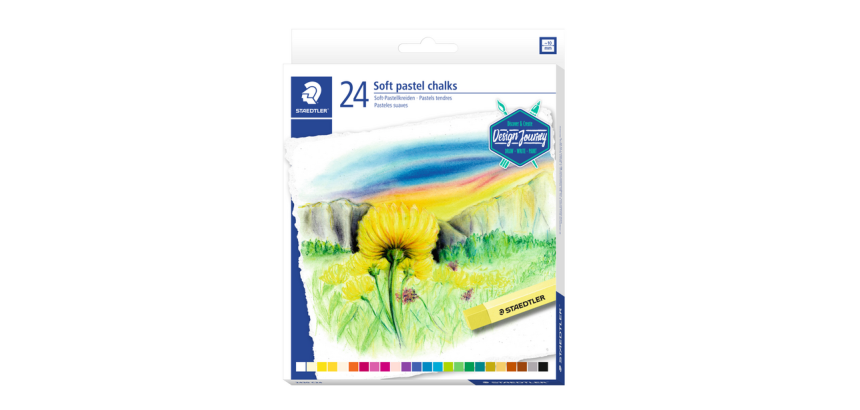 Craie pastel Staedtler Karat douce assorti 24 pièces
