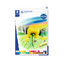 Craie pastel Staedtler Karat douce assorti 36 pièces