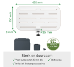 Bureau ophangbord Leitz Ergo klein