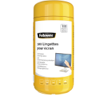 Screen cleaning wipes box of 100 Fellowes