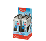 Compas Maped Stop & Safe 3 parties présentoir 10 pièces assorti