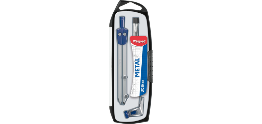 Compas Maped Start 3 parties bleu