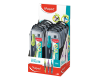 Compas Maped Métal 3 parties présentoir 10 pièces assorti