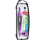 Compas Maped Métal 3 parties présentoir 10 pièces assorti