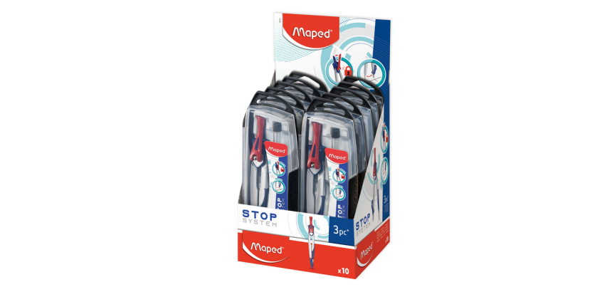 Kompass Maped Stop System 3 Teile Display 10 Stück
