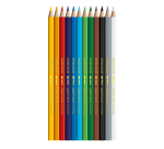 Caran d'Ache Watercolor Pencil Box 12 Pieces