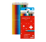 Caran d'Ache Watercolor Pencil Box 12 Pieces