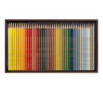 Crayon de couleur Caran d’Ache Prismalo 80pcs boîte bois ass