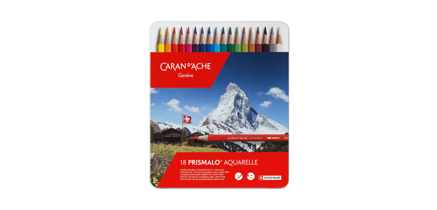Caran d’Ache Prismalo Farbstift 18er Set sortiert