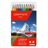Kleurpotloden Caran d'Ache Prismalo 12 stuks assorti