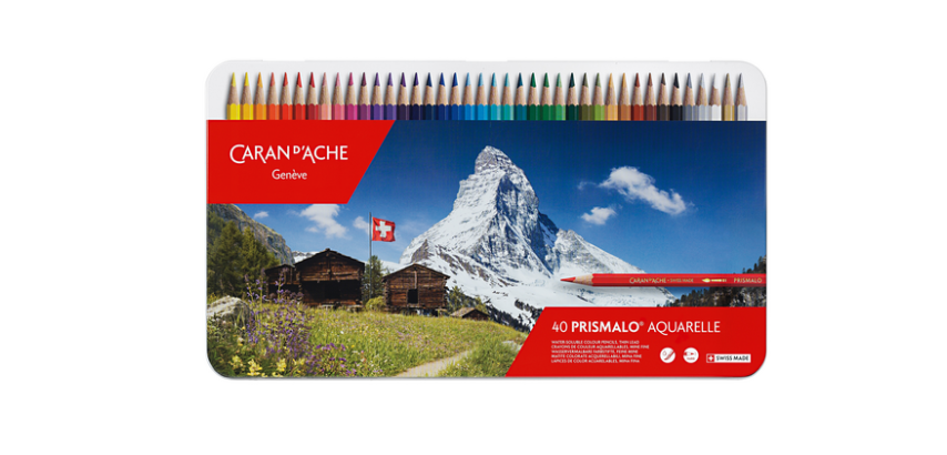 Kleurpotloden Caran d'Ache Prismalo 40 stuks assorti