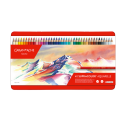Crayon de couleur Caran d’Ache Supracolor 40pcs assorti