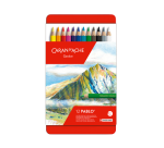 Crayon de couleur Caran d’Ache Pablo boîte 12 pièces assorti