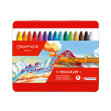 Craie à la Cire Caran d’Ache Neocolor-I assorti 15 pièces