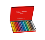 Craie à la Cire Caran d’Ache Neocolor-I assorti 15 pièces