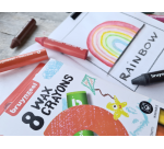 Crayon à la cire Bruynzeel Kids Pocoyo set 8 couleurs