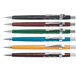 Vulpotlood Pentel P203 2B 0.3mm bruin