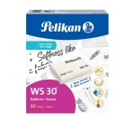 Pelikan Radiergummi WS30 weich 37x30x9mm weiß