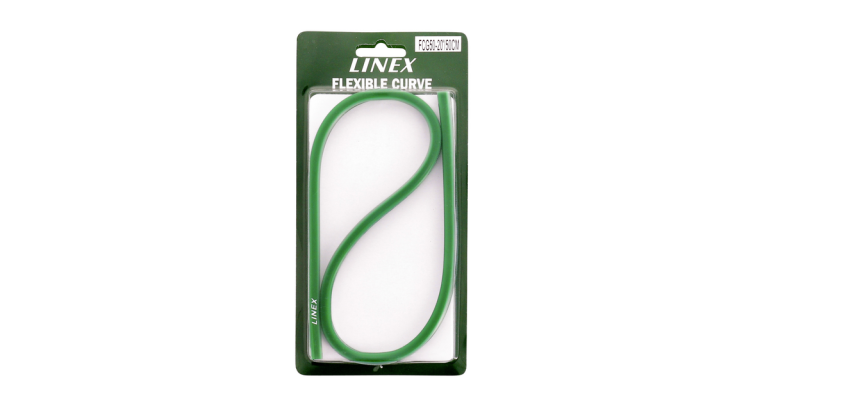 Règle flexible Linex 50cm blister 1 pièce