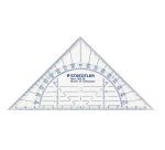 Geodriehoek Staedtler 568 160mm transparant