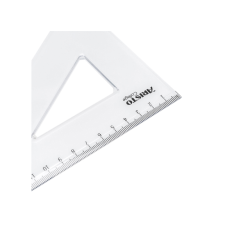 Driehoek Aristo 23620 200mm 30/60graden transparant