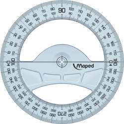 Rapporteur circulaire Maped Geometric 120mm