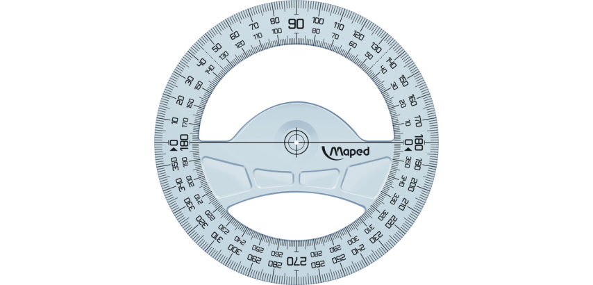 Rapporteur circulaire Maped Geometric 120mm