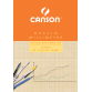 Bloc de papier millimétré Canson A4 impression marron clair 50 feuilles 90g blanc