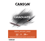 Bloc à croquis Canson Graduate Sketch A5 40 feuilles 96g blanc