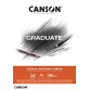 Bloc à croquis Canson Graduate A5 96g 40 feuilles