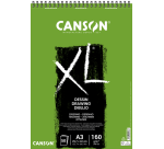 Canson XL Drawing Pad A3 50 Sheets 160g White