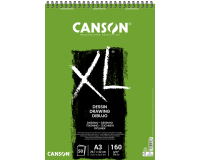 Tekenpapier Canson XL Drawing 50vel 160gr A3 wit