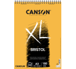 Bloc à dessin Canson XL Bristol A3 50 feuilles 180g ultra blanc