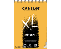 En_bloc dibujo canson xl bristol din a3 extraliso encolado 29,7x42 cm 50 hojas 180 gr