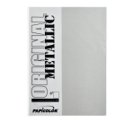 Kopieerpapier Papicolor A4 300gr 3 vel metallic zilver