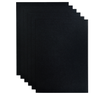 Papier copieur Papicolor A4 200g noir corbeau 6 feuilles