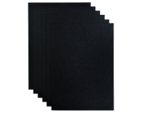 Papier copieur Papicolor A4 100g noir corbeau 12 feuilles