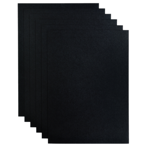 Papier copieur Papicolor A4 100g 12 feuilles noir corbeau