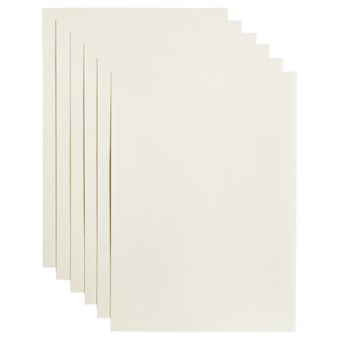 Papier copieur Papicolor A4 200g blanc 6 feuilles